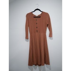 ROOLEE pink sweater dress